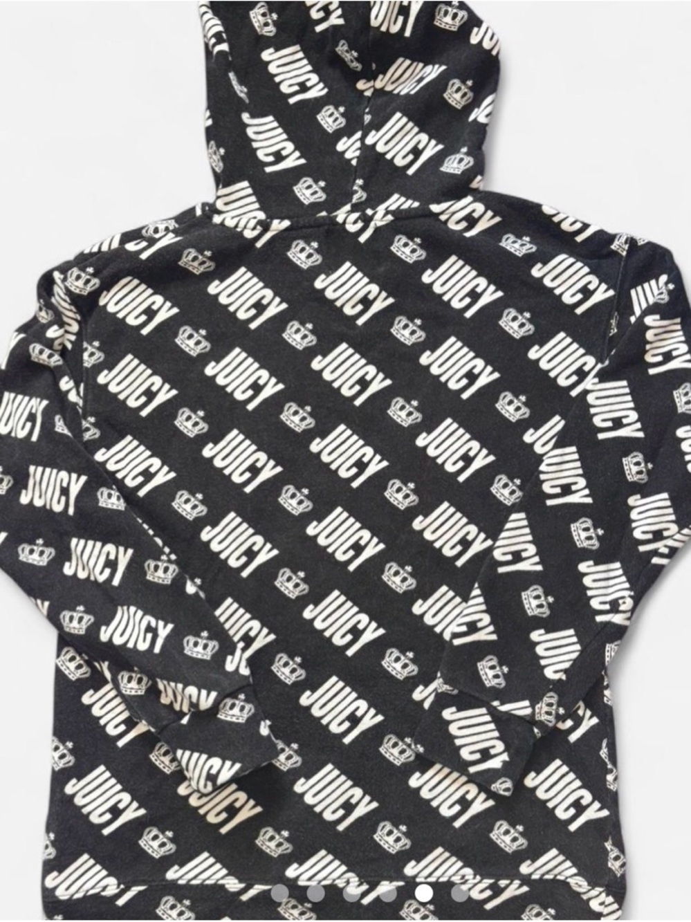 Juicy Couture Black Logo Hoodie - Women’s - Picture 2 of 4